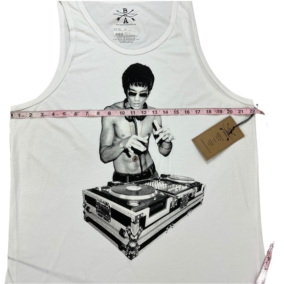 NWT Bow & Arrow Bruce Lee DJ Womens Muscle Tank MMA Dragon Avengers Woman’s XL - Picture 8 of 10